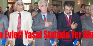 Cem Evleri Yasal Statüde Yer Almalı!