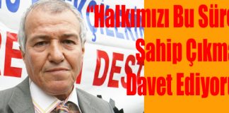 “Halkımızı Bu Sürece Sahip Çıkmaya Davet Ediyoruz!”