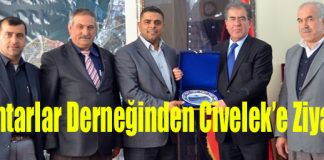 Muhtarlar Derneğinden Başkan Civelek’e Ziyaret