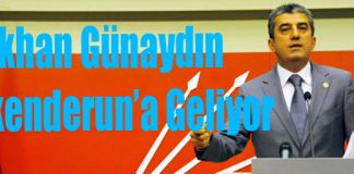 CHP Genel Başkan Yardımcısı Gökhan Günaydın İskenderun’a Geliyor