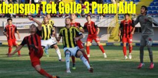 Kırıkhanspor Tek Golle 3 Puanı Aldı