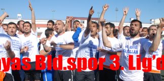 Payas Belediyespor 3. Lig’de!