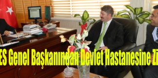 SAYDES Genel Başkanından Devlet Hastanesine Ziyaret