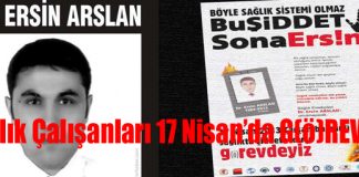 Sağlık Çalışanları 17 Nisan’da G(ö)revde!