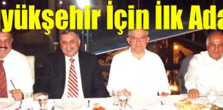 Büyükşehir’e İlk Aday!