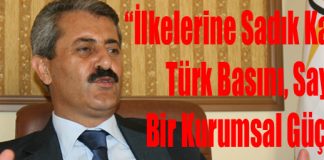 Karasayar’ın 3 Mayıs Mesajı;