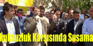 “Hukuksuzluk Karşısında Susmamızı Kimse Beklemesin”