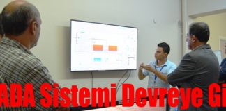 SCADA Sistemi Devreye Girdi
