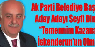 “Temennim Kazananın İskenderun’un Olması”