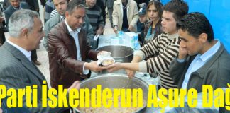 Ak Parti Aşure Dağıttı