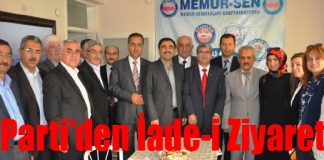 Ak Parti İskenderun İlçe Teşkilatı İade-i Ziyaretlere Başladı