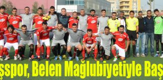 Asaşspor, Belen Mağlubiyetiyle Başladı