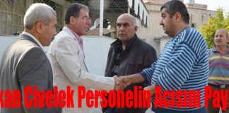 Başkan Civelek Personelin Acısını Paylaştı