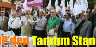 HDP’den Tanıtım Standı!