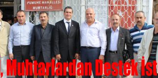 Gül, Muhtarlardan Destek İstedi