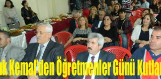 Namık Kemal’den Öğretmenler Günü Kutlaması