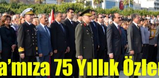 Atatürk’ü Anma Törenleri Kentimizde de Gerçekleştirildi