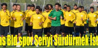 Payas Bld.spor Seriyi Sürdürmek İstiyor