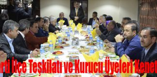 Ak Parti İlçe Teşkilatı ve Kurucu Üyeleri Kenetlendi