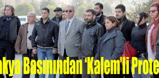 Antakya Basınından ‘Kalem’li Protesto!