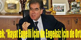 Başkan Civelek; “Hayat Engelli İçin de Engelsiz İçin de Ortaktır”