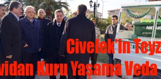 Başkan Civelek’in Teyzesi Cavidan Kuru Yaşama Veda Etti