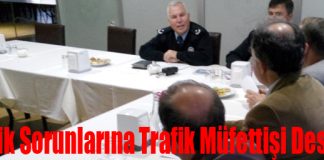 Trafik Sorunlarına Trafik Müfettişi Desteği