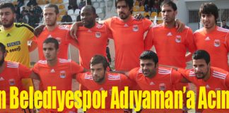 Erzin Belediyespor Adıyaman’a Acımadı