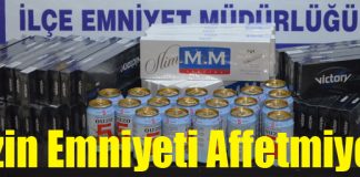 Erzin’de Kaçak Mazot ve Sigara Ele Geçirildi