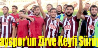Hatayspor’un Zirve Keyfi Sürüyor!