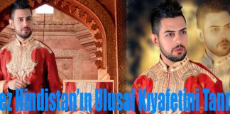 İskenderunlu Model Bu Kez Hindistan’ın Ulusal Kıyafetini Tanıtıyor