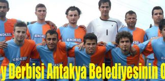 Hatay Derbisi Antakya Belediyesinin Oldu!