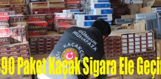 Reyhanlı’da 34.890 Paket Kaçak Sigara Ele Geçirildi