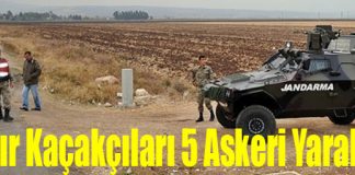 Sınır Kaçakçıları 5 Askeri Yaraladı
