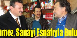 Belediye Başkan Aday Adayı Sanayi Esnafıyla Buluştu