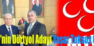 MHP’nin Dörtyol Adayı Yaşar Toksoy Oldu
