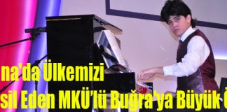 Viyana’da Ülkemizi Temsil Eden MKÜ’lü Buğra’ya Büyük Ödül