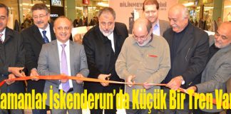 “Bir Zamanlar İskenderun’da Küçük Bir Tren Varmış” Sergisi Prime Mall İskenderun’da Açıldı