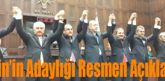 Ergin’in Büyükşehir Belediye Başkan Adaylığı Resmen Açıklandı