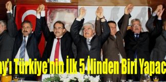 Adalet Bakanı ve Hatay Büyükşehir Belediye Başkan Adayı Sadullah Ergin; “Hatay’ı Türkiye’nin İlk 5 İlinden Biri Yapacağız”