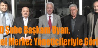 TÜED Başkanı Uyan Genel Merkez Yöneticileriyle Görüştü