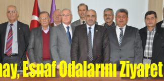 Başkan Aday Adayı Günay, Esnaf Odalarını Ziyaret Etti