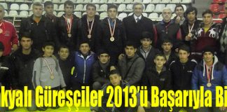 Antakyalı Güreşçiler 2013’ü Başarıyla Bitirdiler