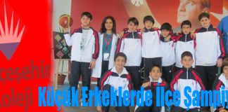 Bahçeşehir Koleji Küçük Erkeklerde İlçe Şampiyonu Oldu