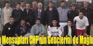 Basın Mensupları CHP’nin Gençlerini de Mağlup Etti