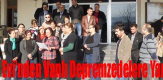 Cem Evi’nden Vanlı Depremzedelere Yardım
