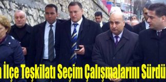 Belen İlçe Teşkilatı Seçim Çalışmalarını Sürdürüyor