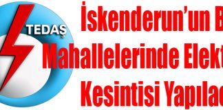 Elektrik Kesintisi Yapılacak