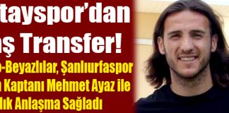 Hatayspor’dan Flaş Transfer!