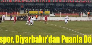 İDÇspor, Diyarbakır Deplasmanından Puanla Döndü